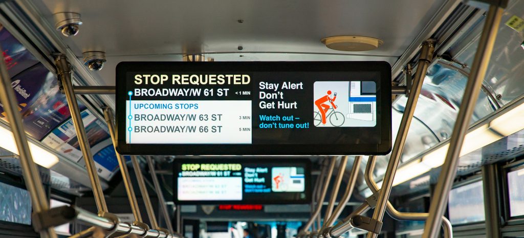 CleverVision Digital Signage Built for Transit